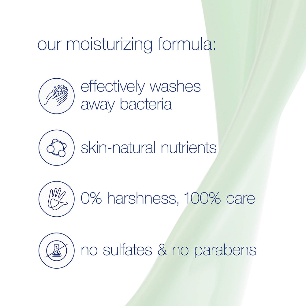 Dove Refreshing Body Wash creamy lather for luxuriously soft skin.