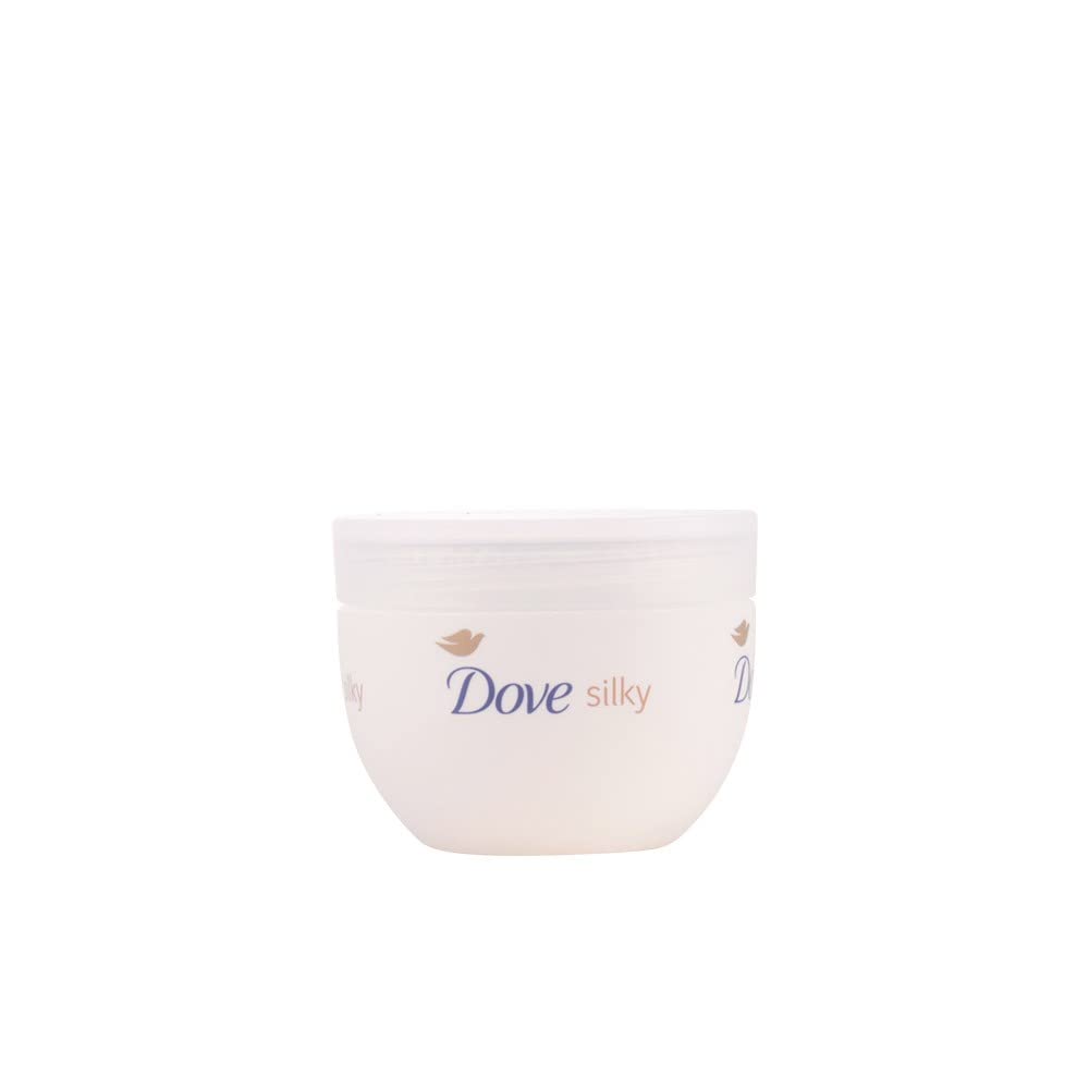 Dove Silky Nourishment Body Cream bottle for silky, hydrated skin.