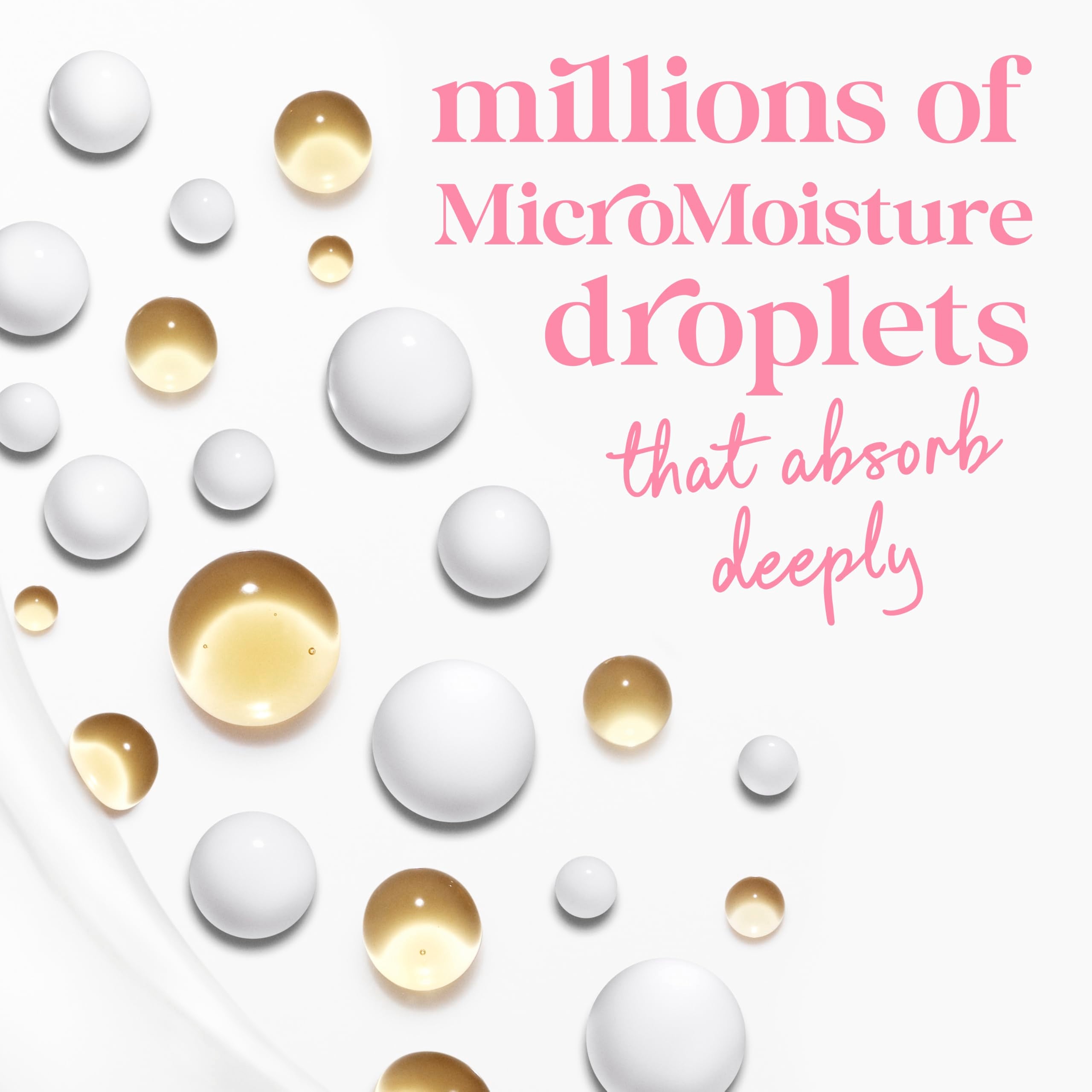 Dove sulfate-free label signals gentle cleansing.