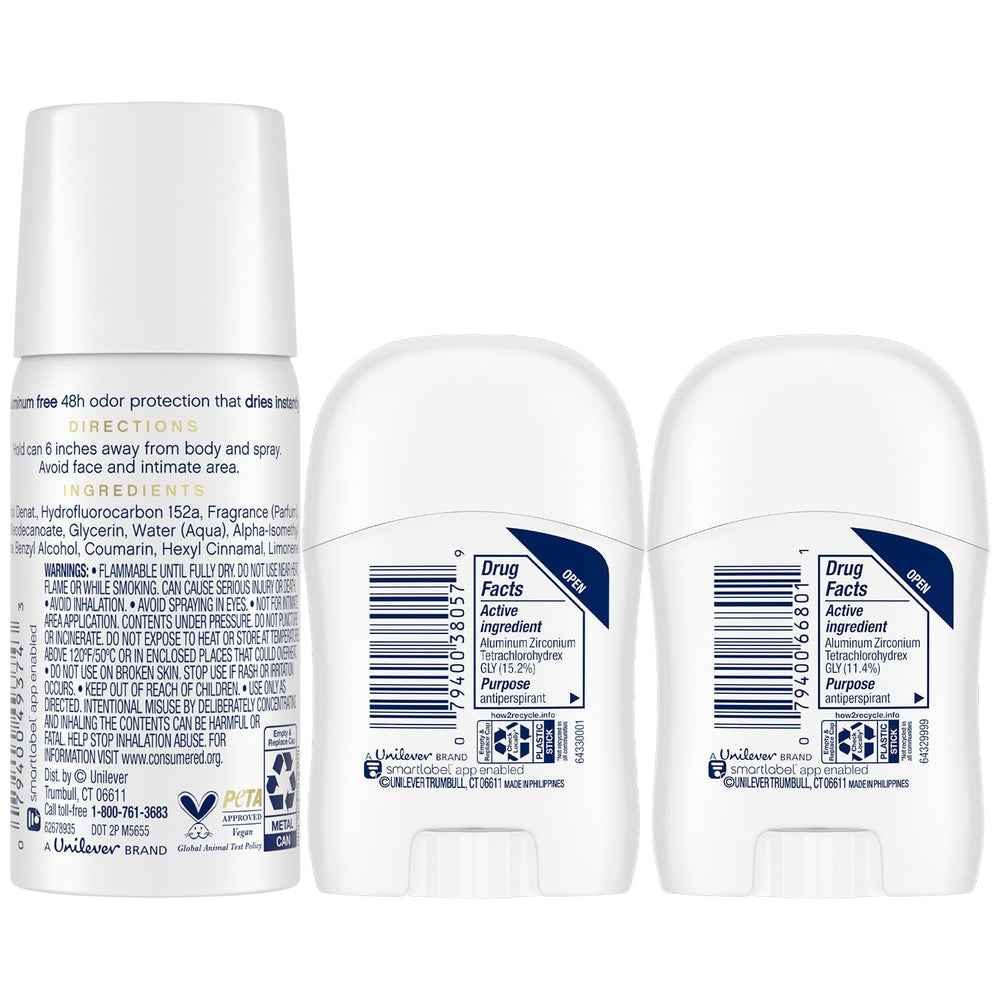 Dove Advanced Care Invisible mini-stick 0.5 oz for discreet wear