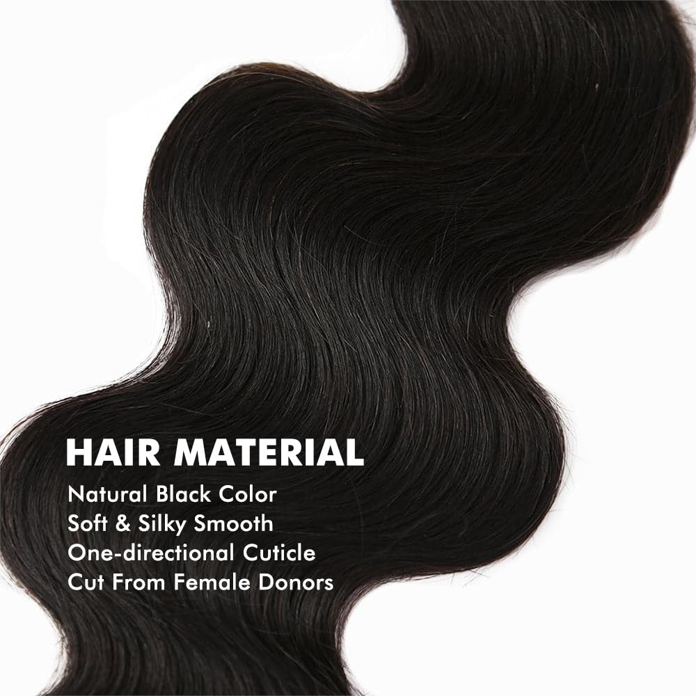 Dowstalgirl unprocessed Brazilian hair packaging showcases premium quality.