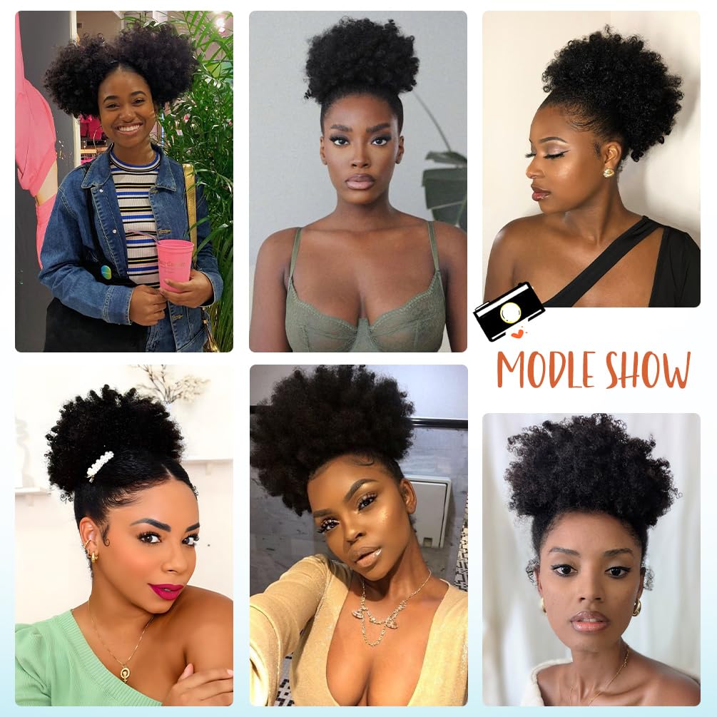 Doxken Afro Puff extension suited for all occasions and styles