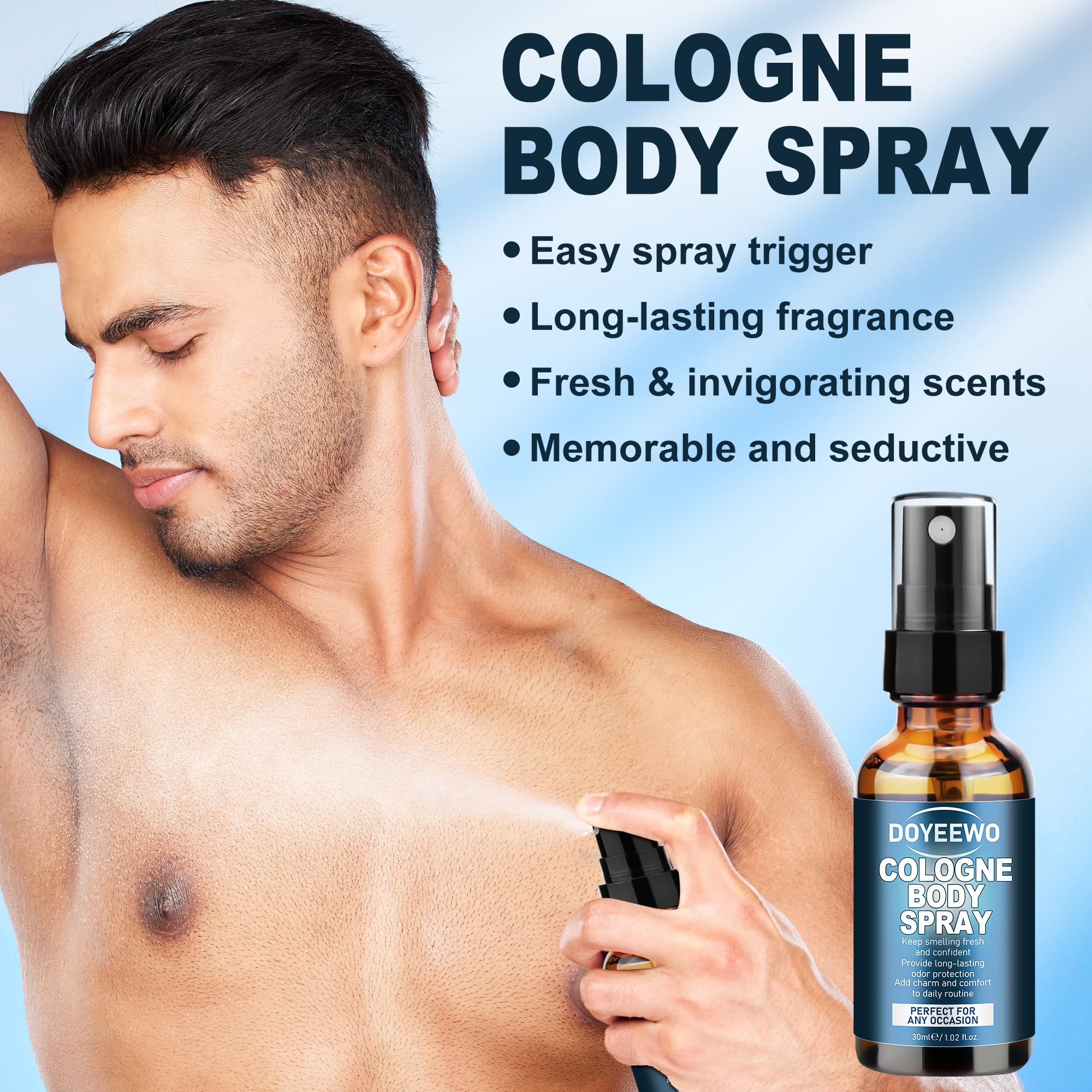 DOYEEWO body lotion bottle delivering 24-hour moisture for soft skin.