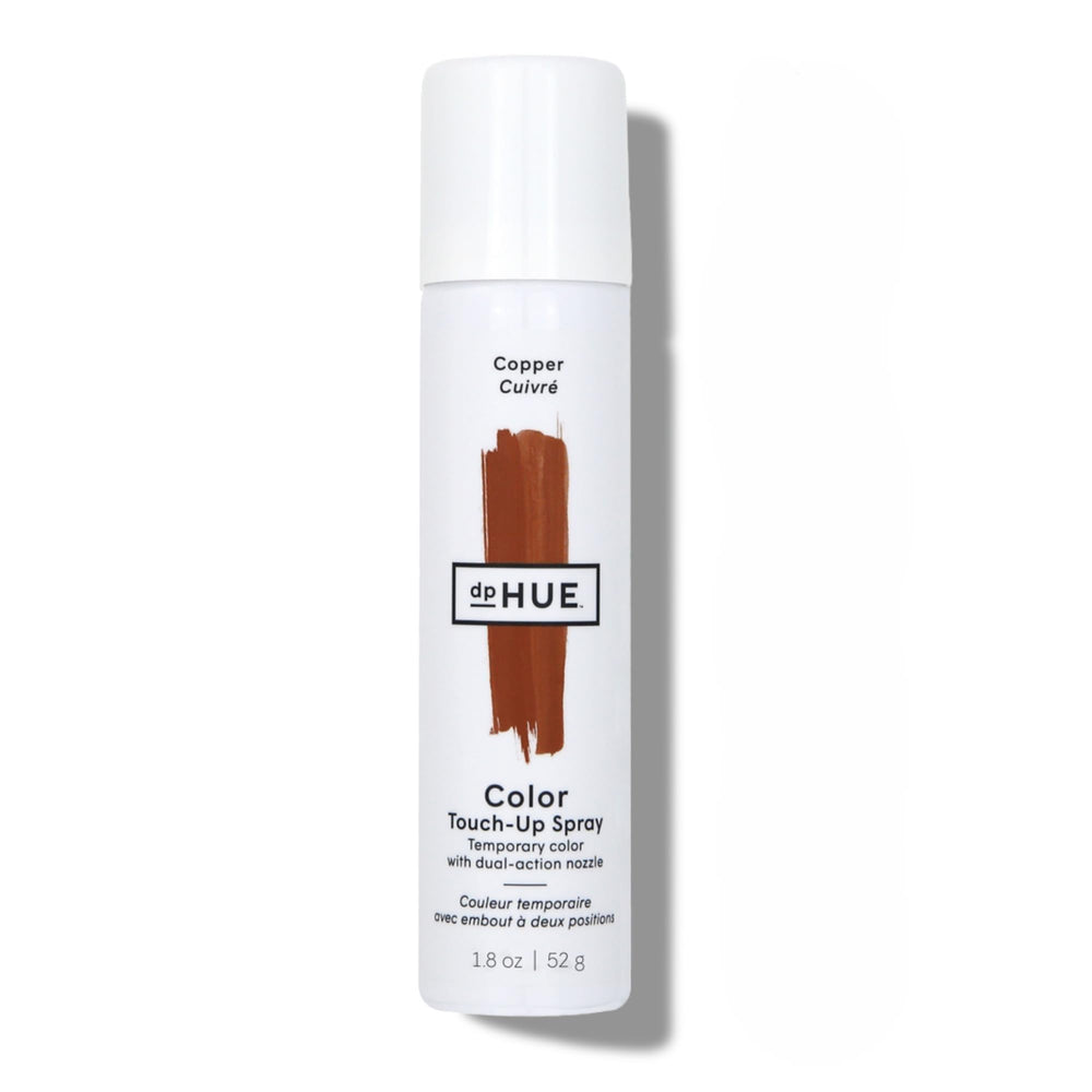 dpHUE Color Touch-Up Spray Copper bottle for quick root coverage on the go