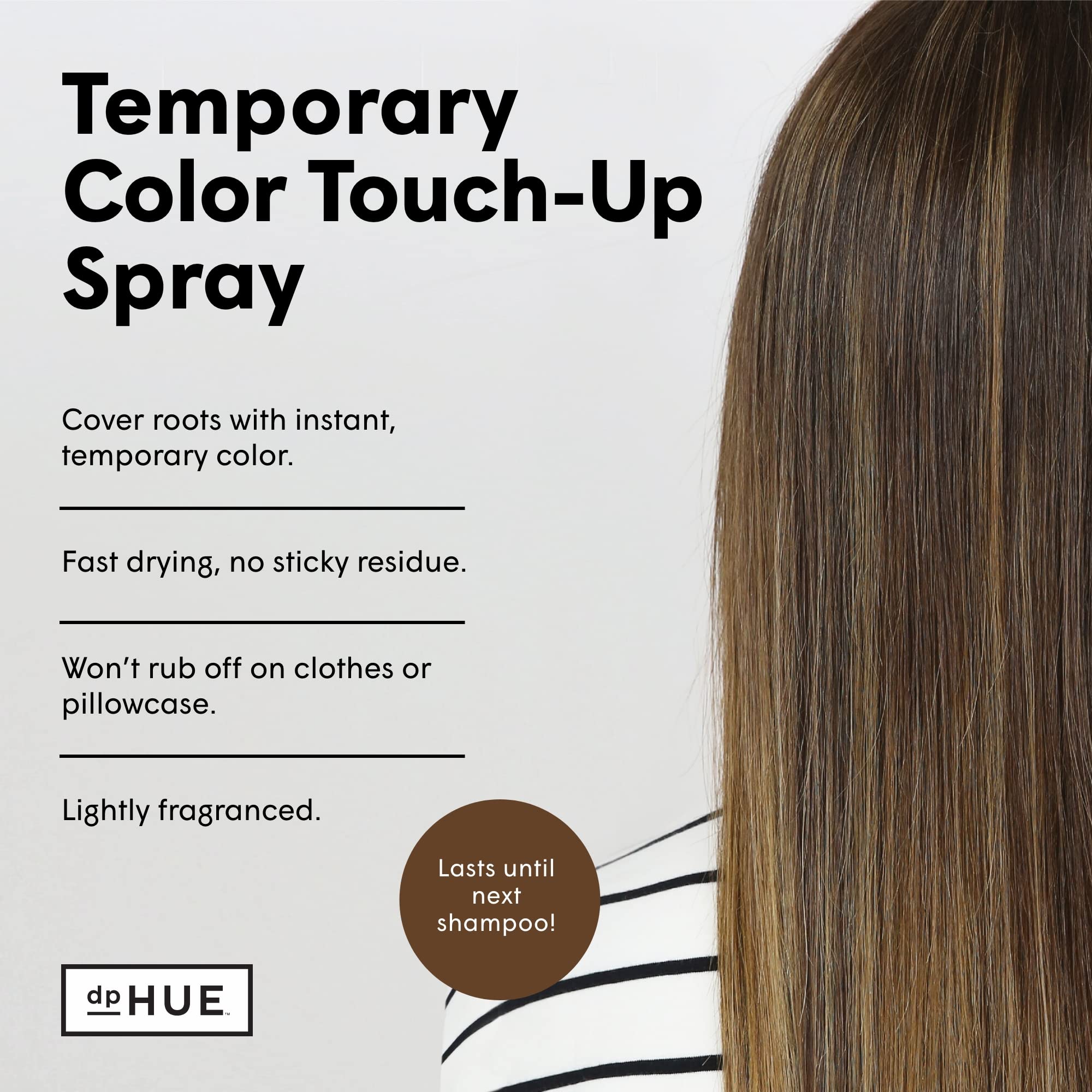 Close-up of dpHUE dual-action nozzle enabling precise root coverage.