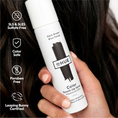 dpHUE Color Touch-Up Spray shows transfer-free, quick-dry finish
