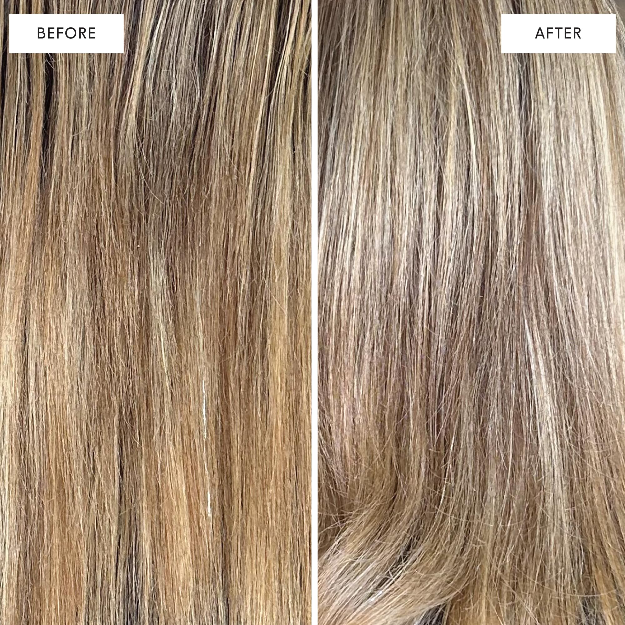 dpHUE Cool Blonde Shampoo lather forming a creamy foam for smooth hair.