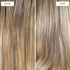 dpHUE Cool Blonde Shampoo lather forming a creamy foam for smooth hair.