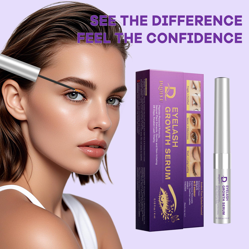DQOJVU Simple daily routine application for easy lash care.