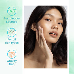 Dr Adorable cocoa butter being applied demonstrates velvety moisture and quick absorption.