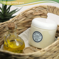 Dr Adorable Cupuacu Butter texture closeup highlights creamy, nourishing feel.