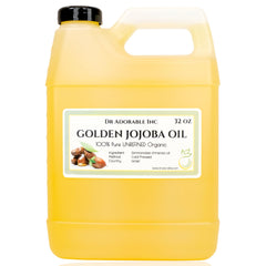 Dr Adorable Golden Jojoba Oil bottle ready for daily skincare and hair care.