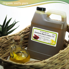 Applying Dr Adorable Jamaican Black Castor Oil to the scalp for healthier hair
