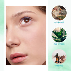 Hands applying Dr Adorable Kukui Nut Oil for daily skincare routine