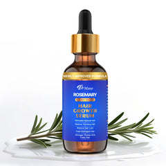 DR.Afanyr Rosemary Hair Growth Serum bottle showing plant-based formula for healthy roots