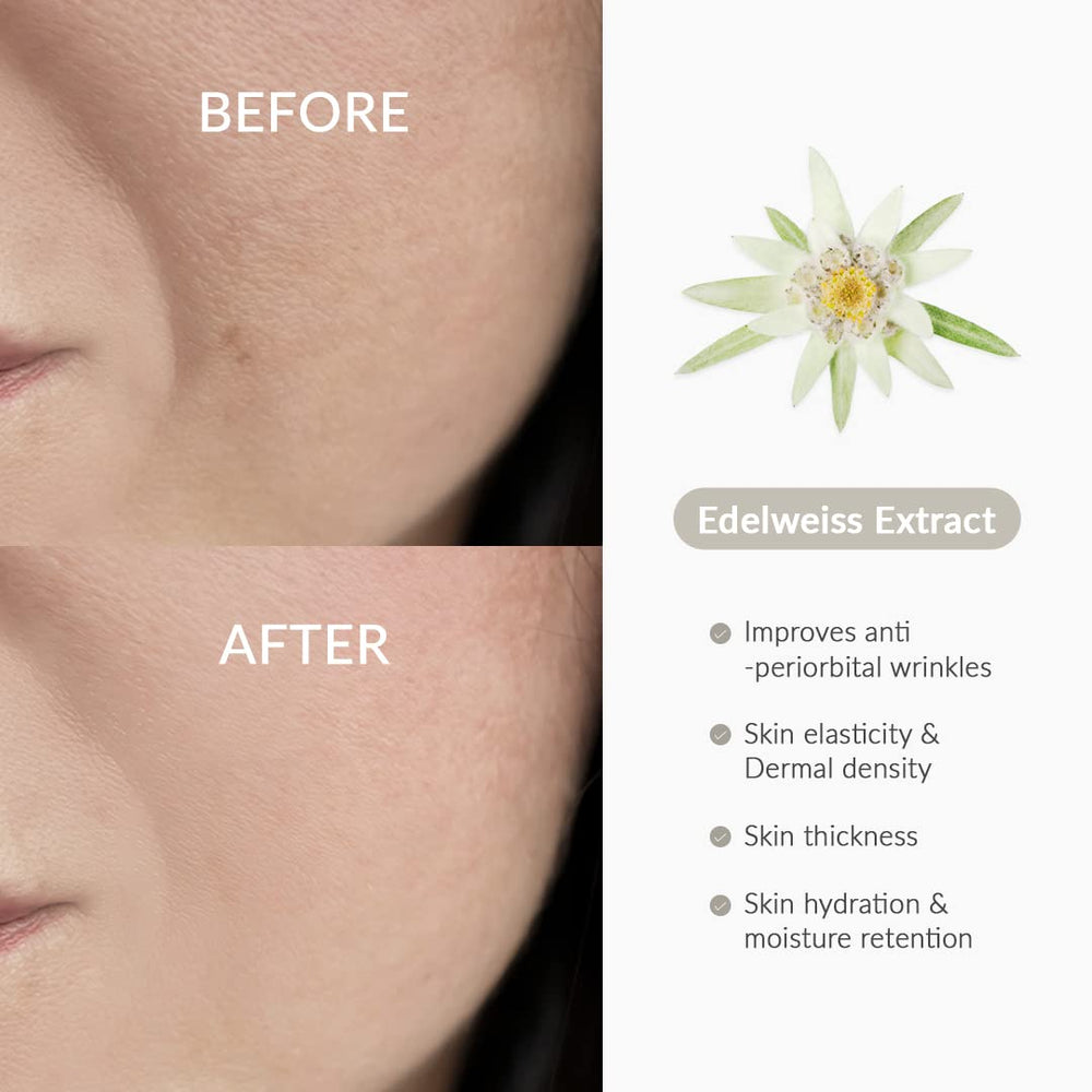 Swirl on skin demonstrates quick absorption for a radiant look.