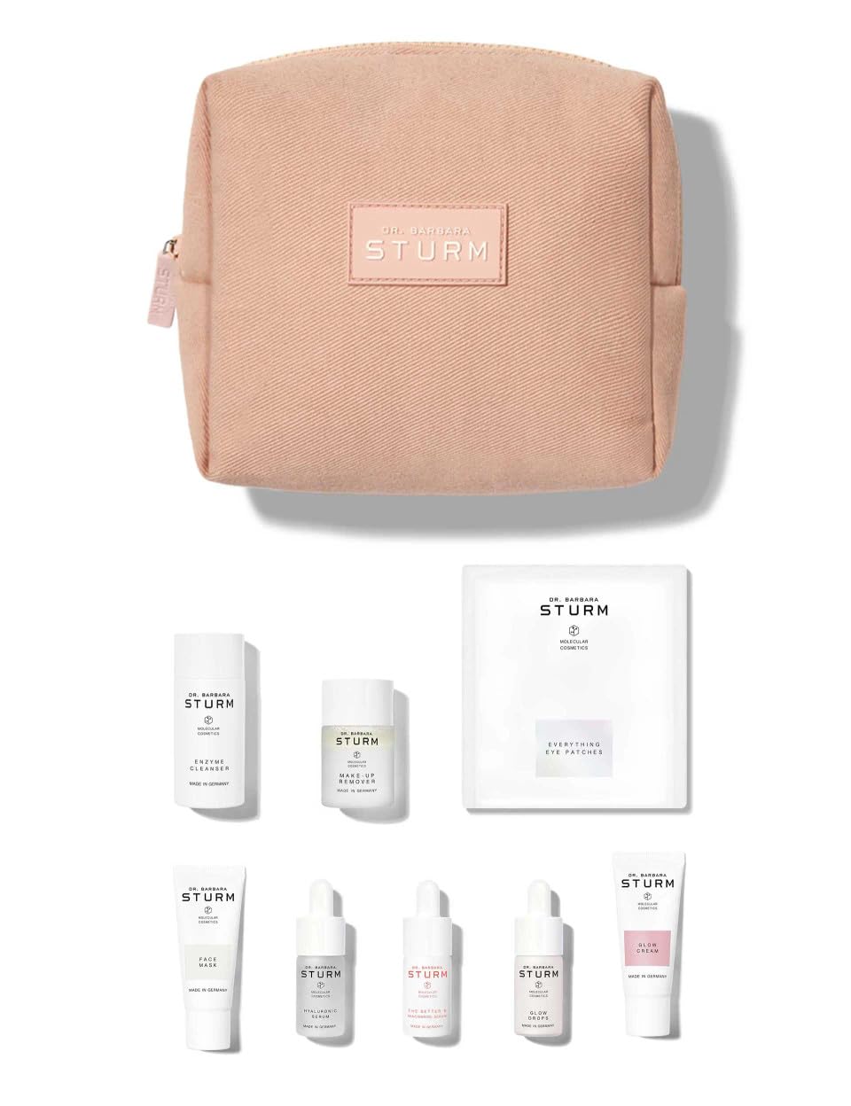 Dr. Barbara Sturm Glow Kit face scrub jar for refined texture and radiant skin.