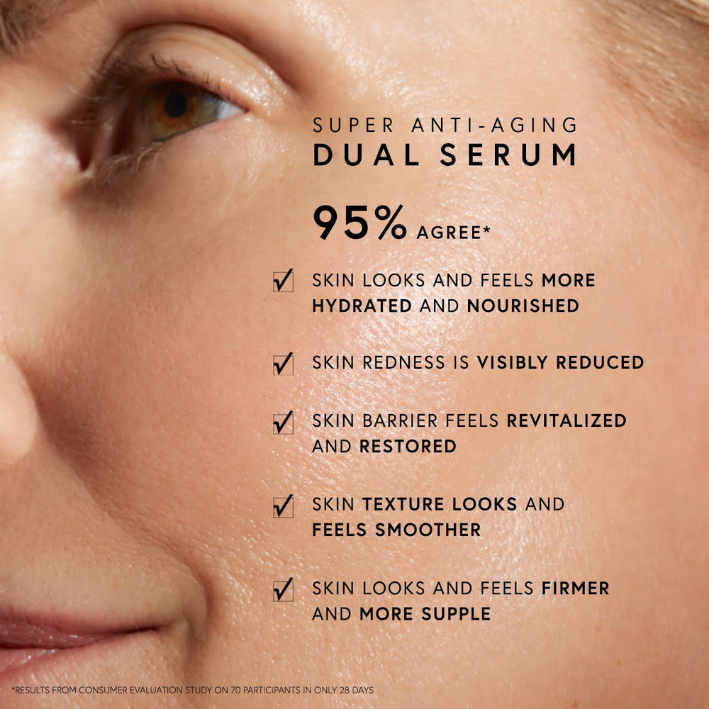 Elegant packaging of Dr. Barbara Sturm serum on a clean surface.
