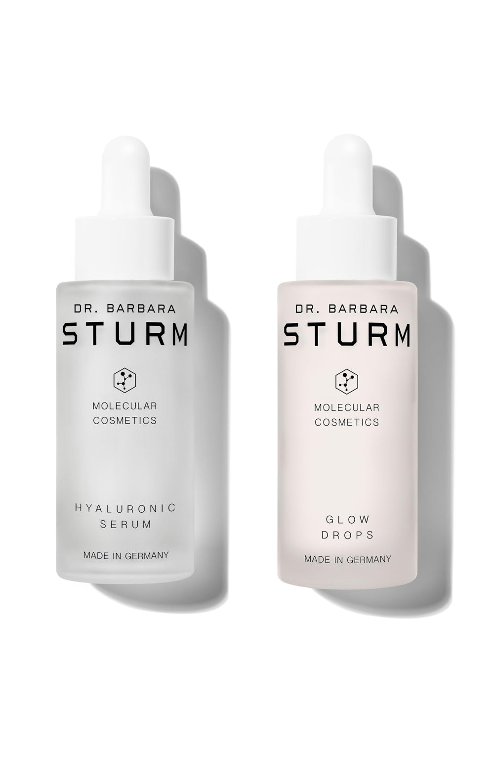 Dr. Barbara Sturm Glow Drops application for revived natural radiance.