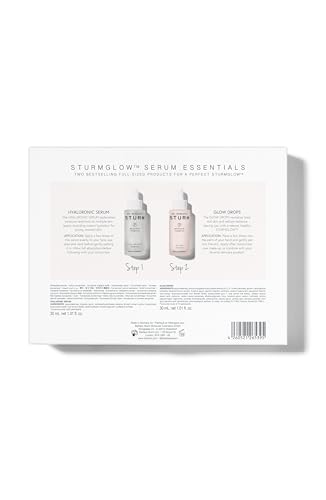 Dr. Barbara Sturm Hyaluronic Serum application shows hydration across skin layers.