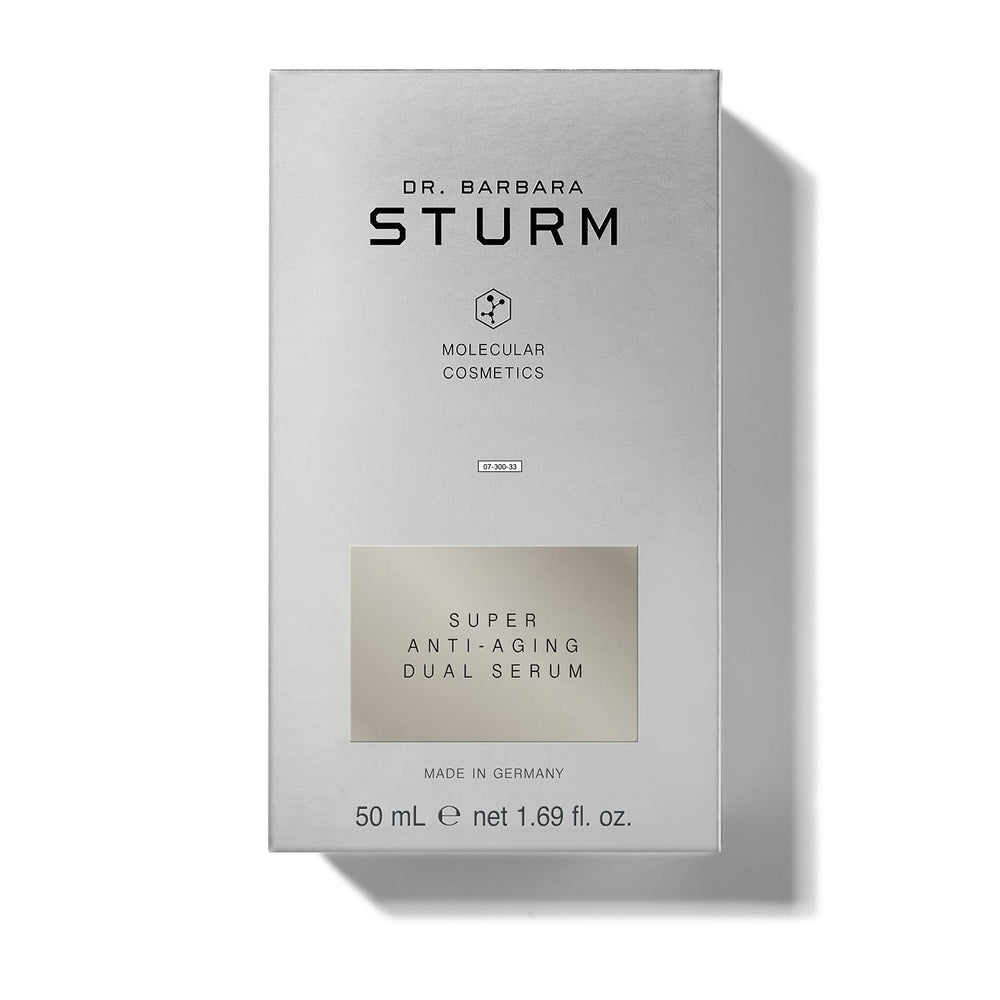 Dr. Barbara Sturm Dual Serum pump dispensing for precise application.
