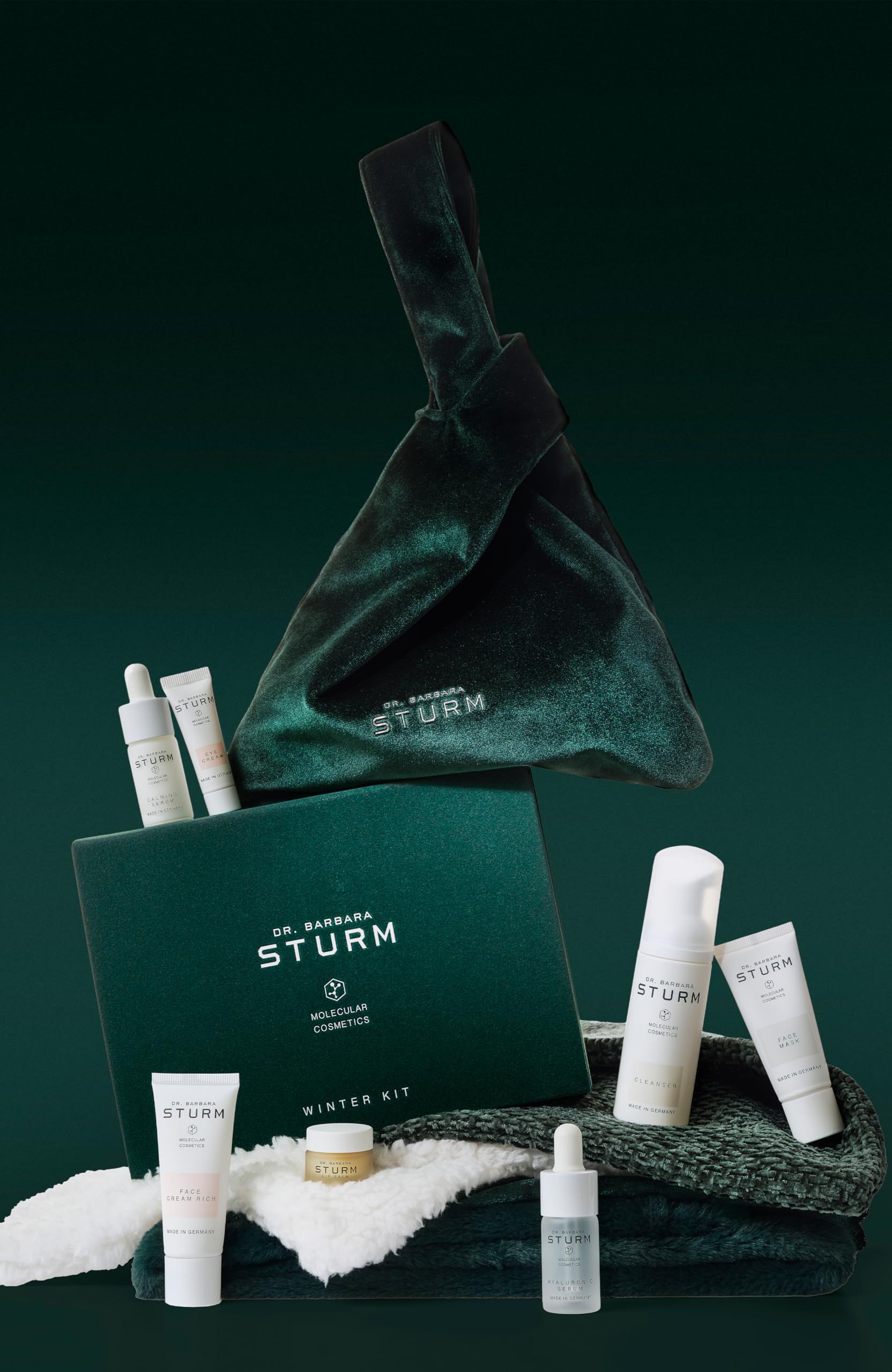 Winter Kit gift box suggests a luxurious holiday gifting option.