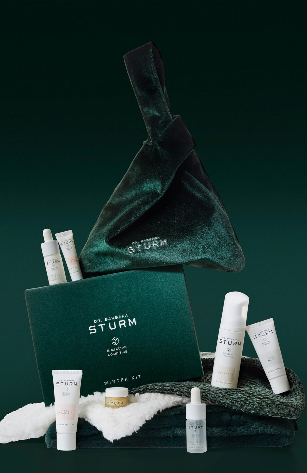 Winter Kit gift box suggests a luxurious holiday gifting option.