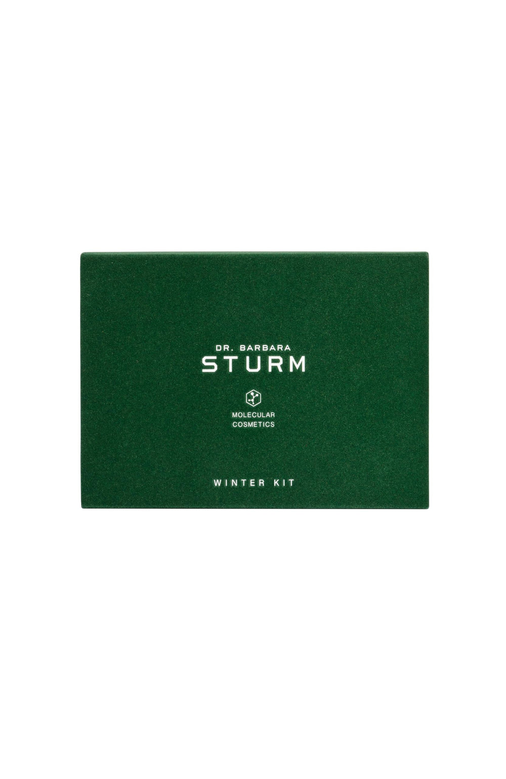Hands applying serum and cream from the Winter Kit for a balanced glow.