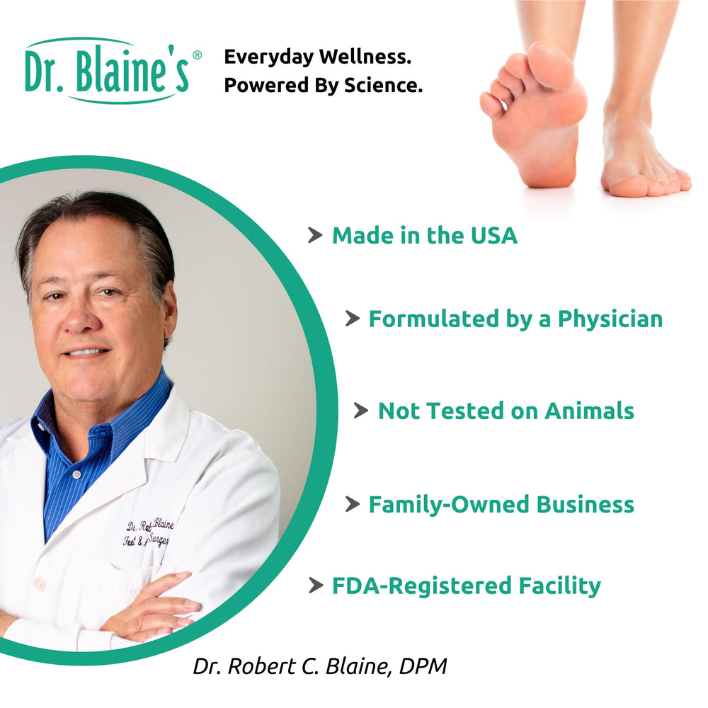 Dr. Blaine's Tineacide precision clippers in action enable clean, confident at-home maintenance.