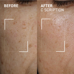 Closeup of serum texture from Dr. Brandt Bright This Way C Scription showing fast absorption.