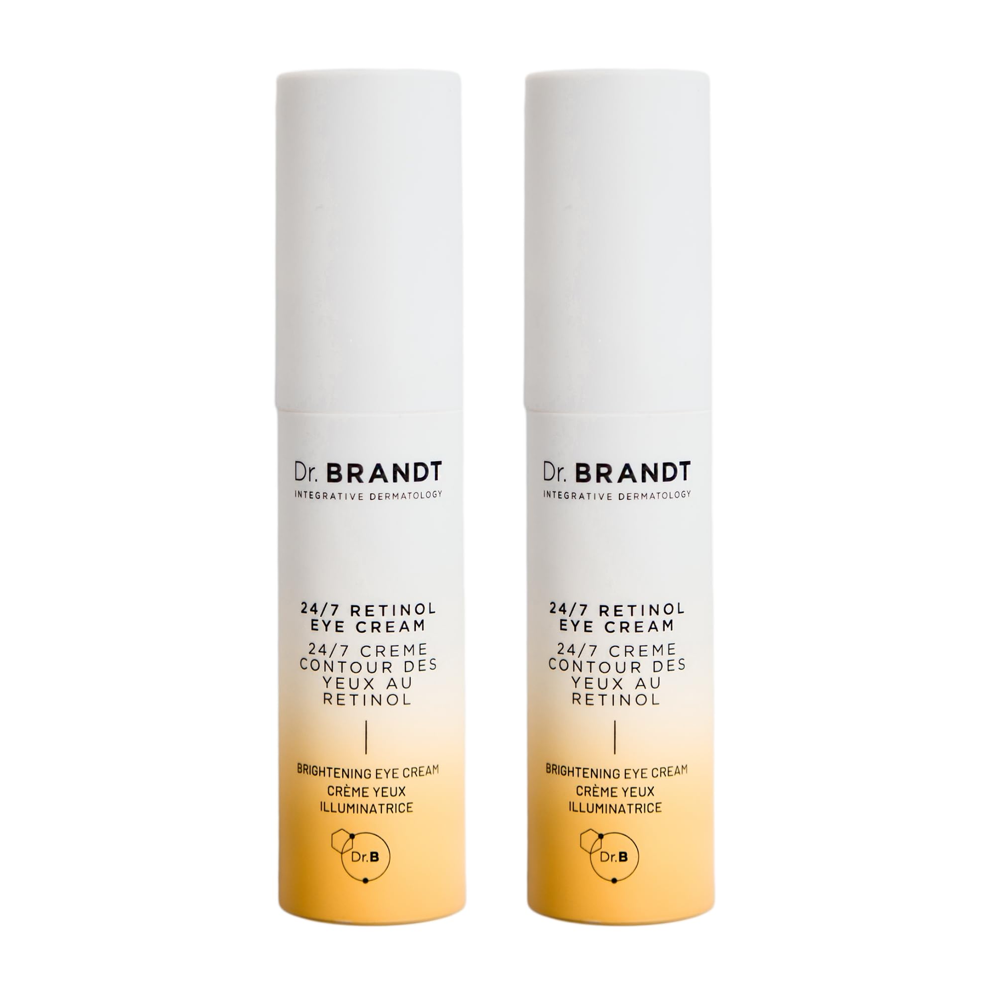 Dr. Brandt Bright This Way eye cream bottle showing lightweight hydration for the eye area