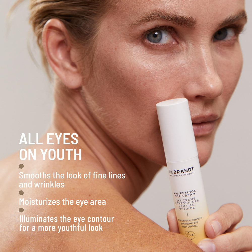 Eye area glow after using Dr. Brandt Bright This Way eye cream