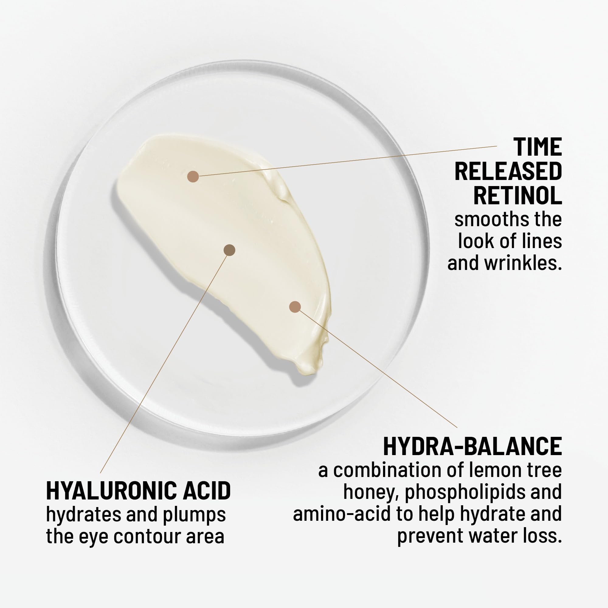 Dab with ring finger using Dr. Brandt Bright This Way eye cream for precise application