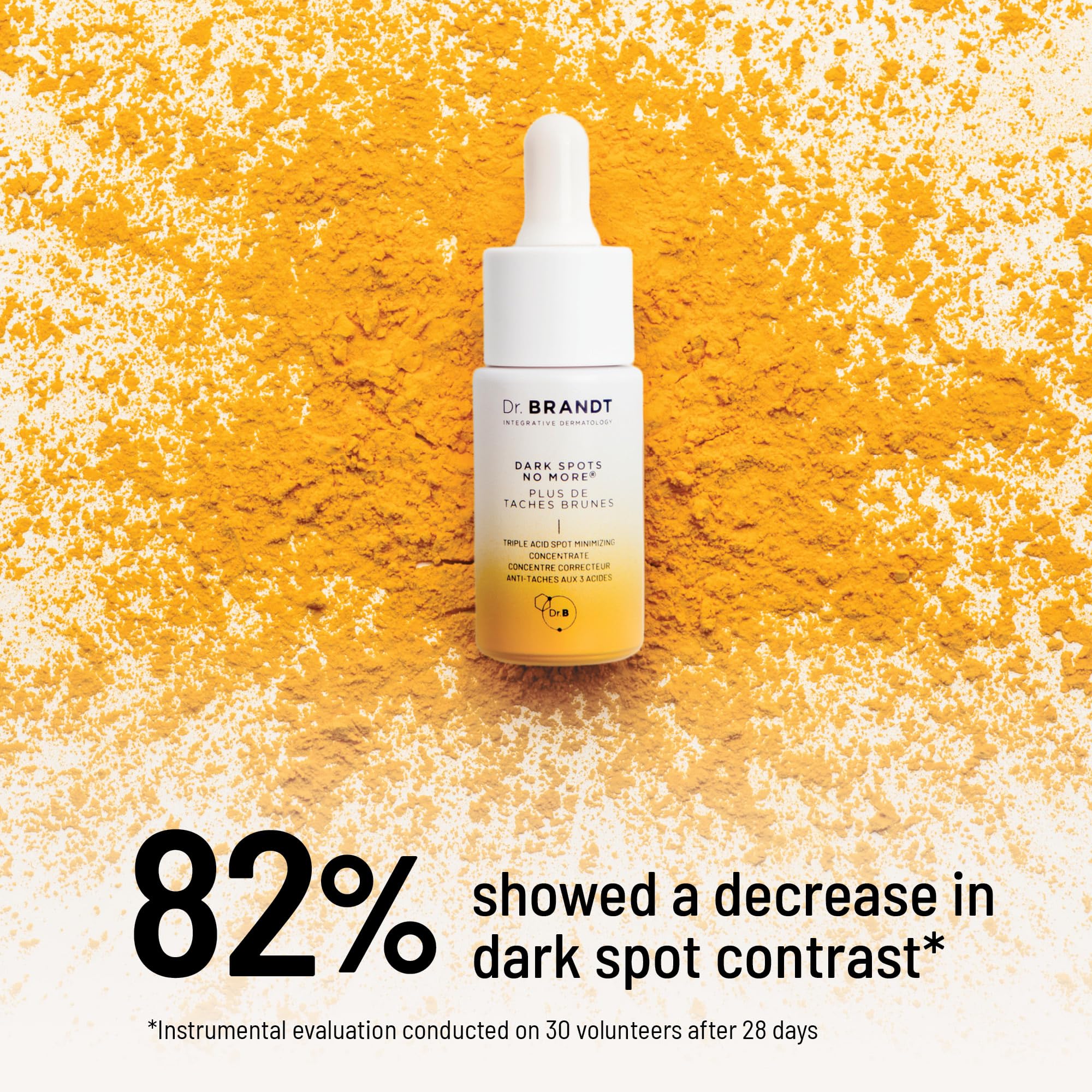 Dr. Brandt Bright This Way hand application targets sun spots