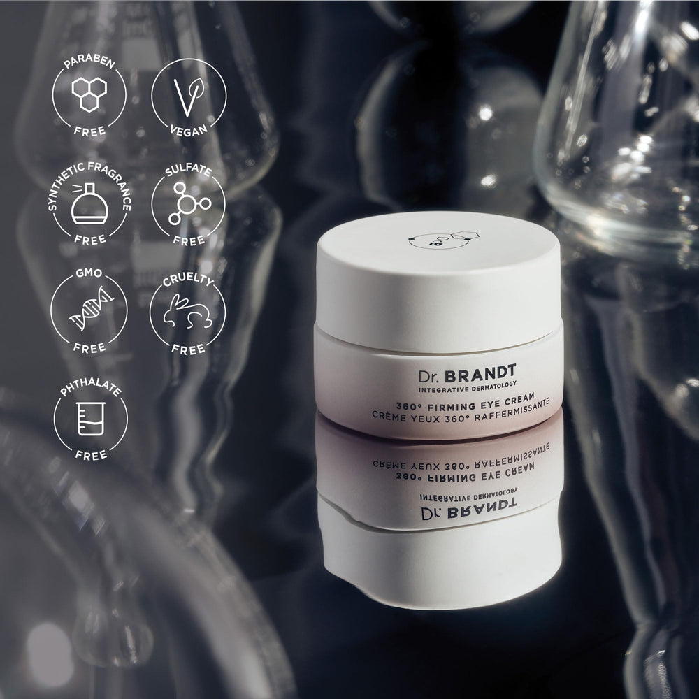 Dr. Brandt Dare to Age 360° Eye Cream fragrance-free formula for sensitive eyes