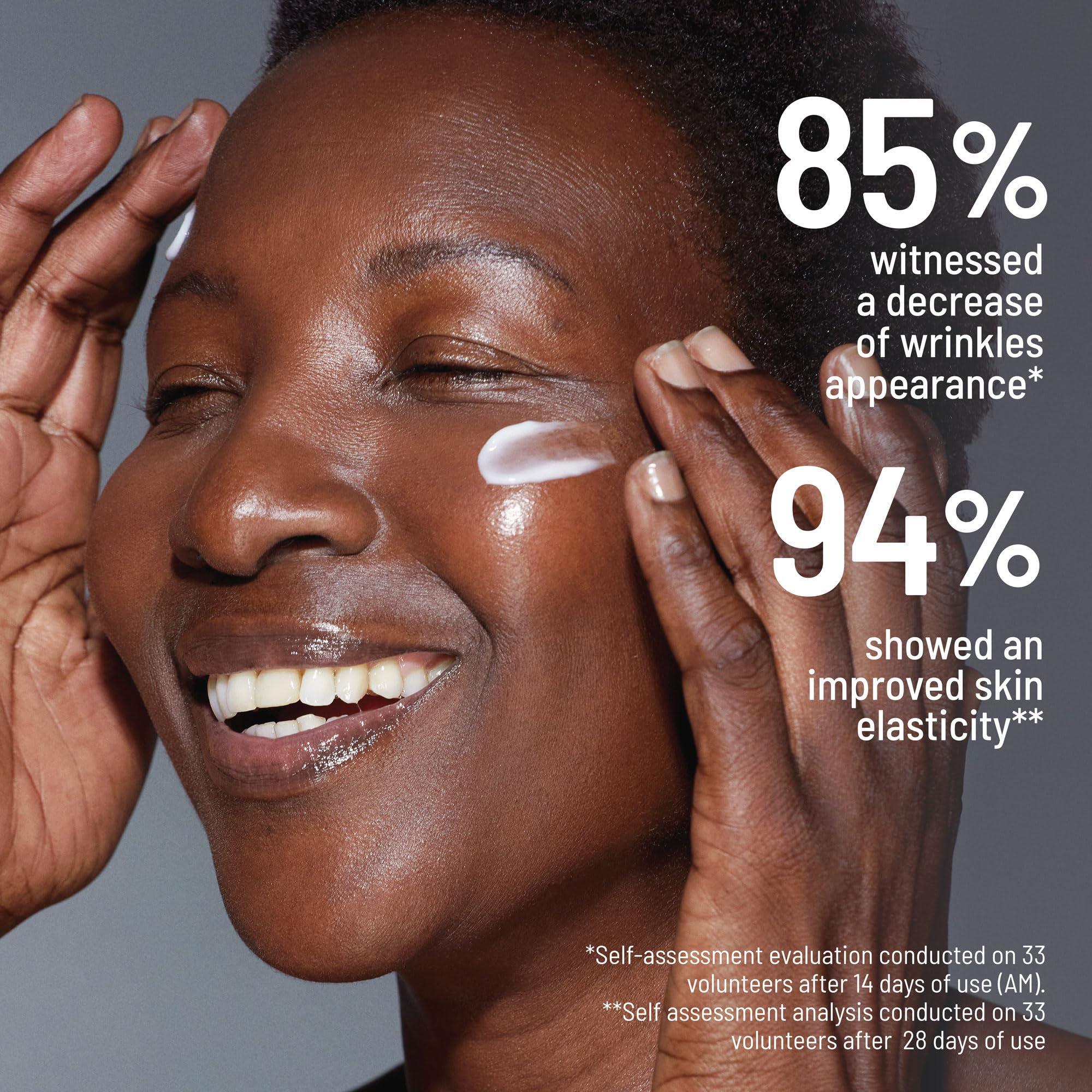 Dr Brandt Dare to Age Firming Day Cream texture close up, creamy and smoothing.