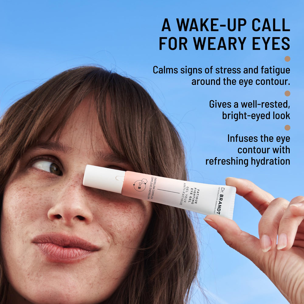 Dr. Brandt iD-STRESS Fig Stem Cells support a bright-eyed look.