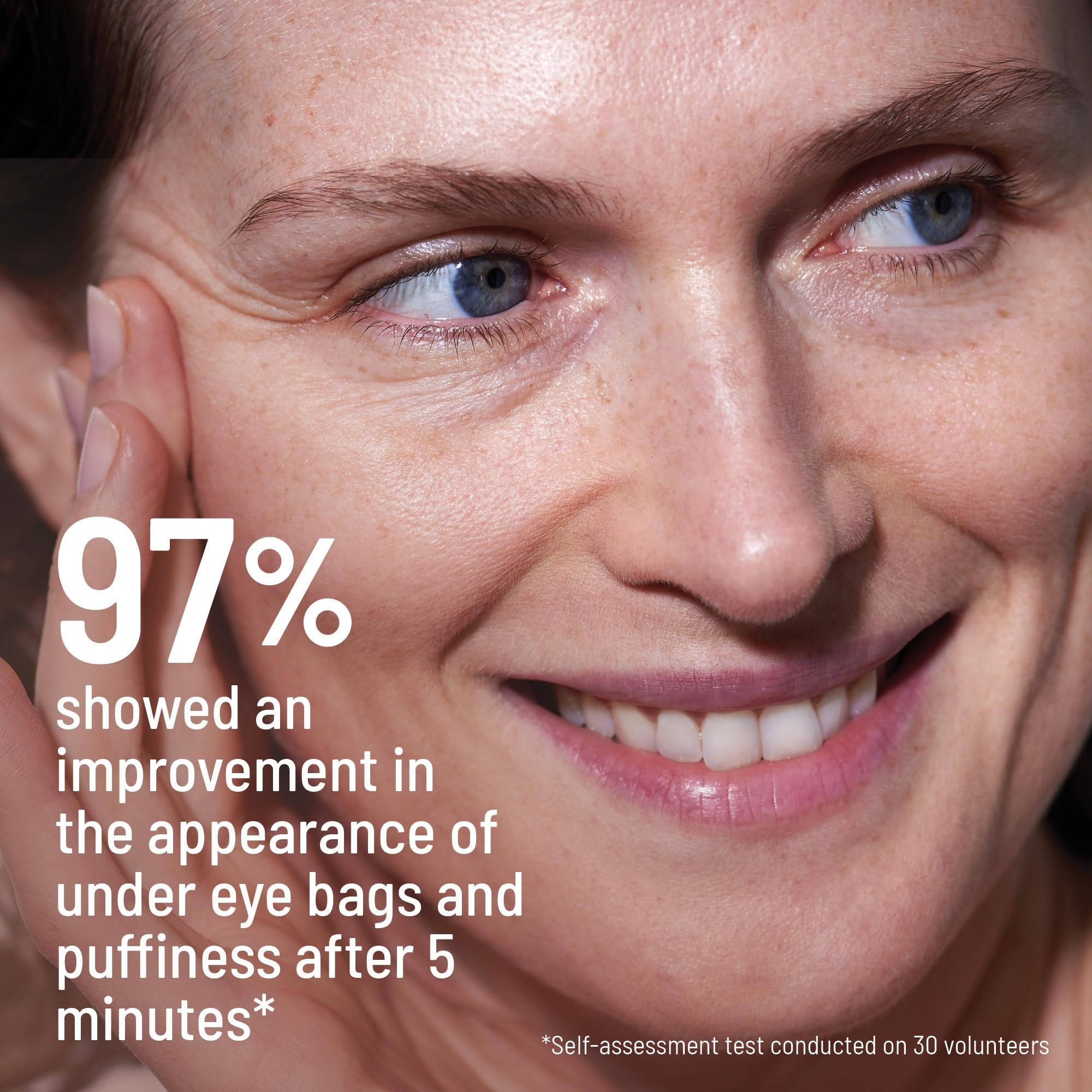 Fragrance-free formula suitable for sensitive skin and makeup wearers.