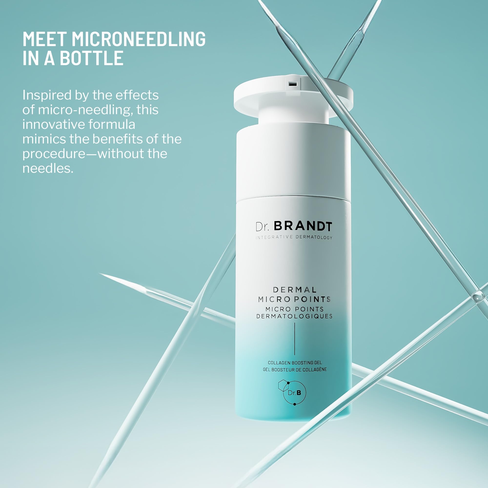Dr. Brandt Needles No More absorbed into skin during the night routine.