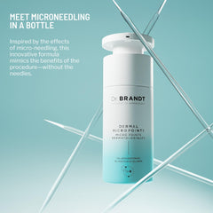 Dr. Brandt Needles No More absorbed into skin during the night routine.