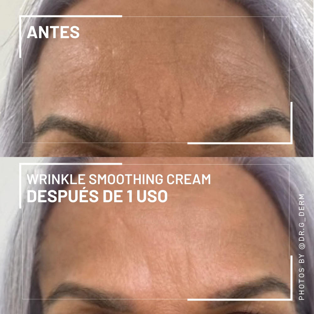 Dr. Brandt Needles No More smoothing cream texture swatch highlights lightweight formula for daily use