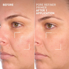 Dr. Brandt Pores No More Primer texture swatch demonstrates pore-minimizing blur.