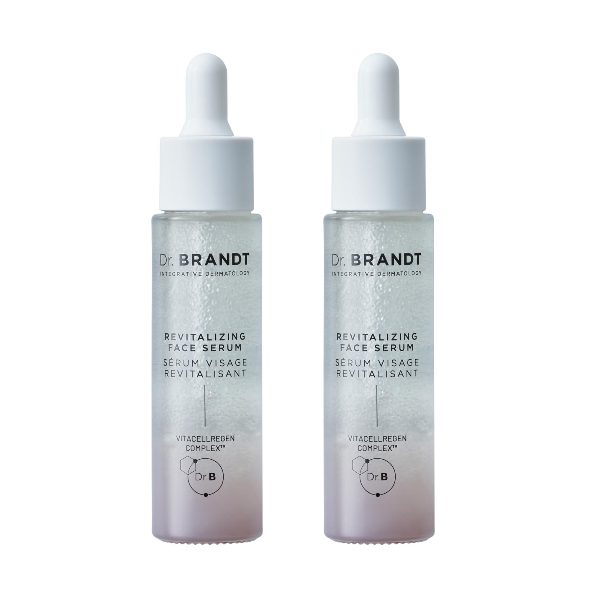 Dr. Brandt Dare to Age serum bottle close-up for daily routine.