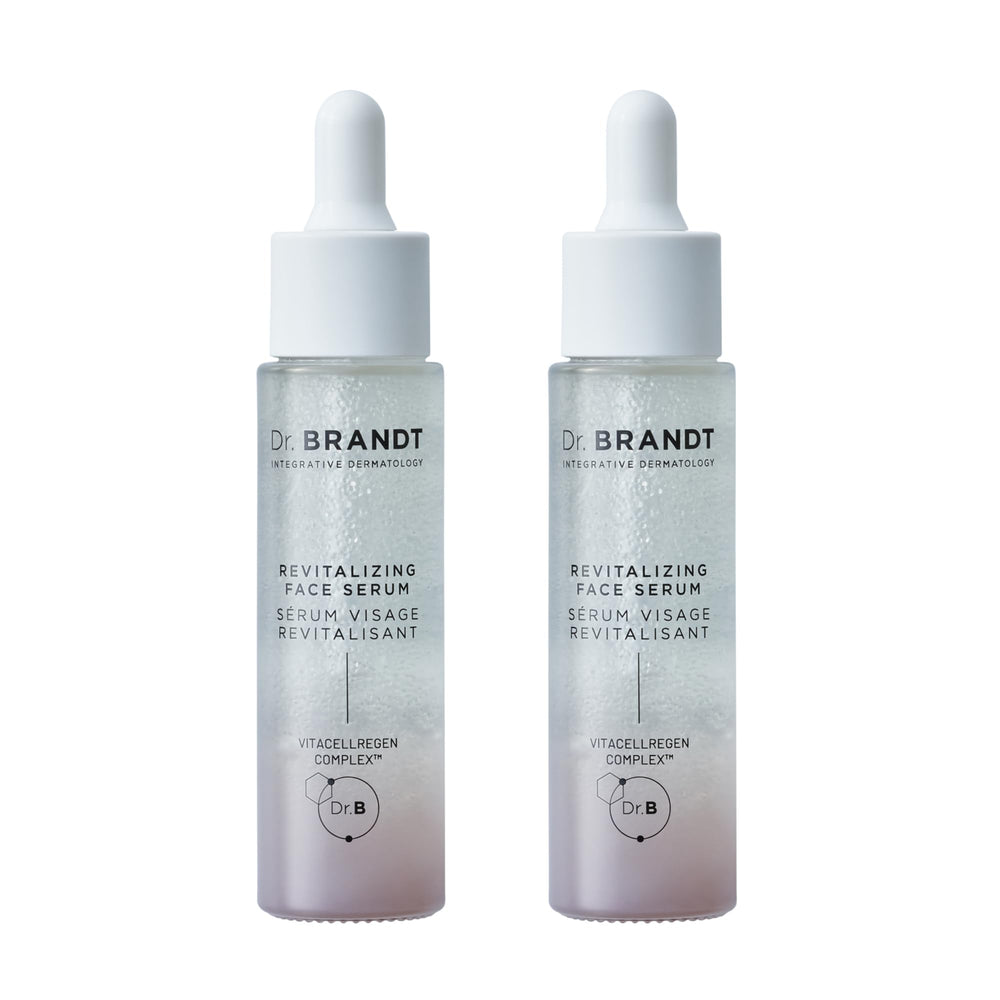 Dr. Brandt Dare to Age serum bottle close-up for daily routine.