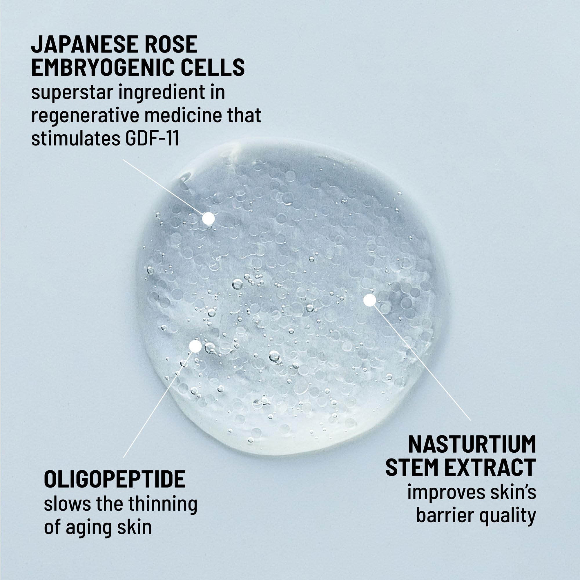 Dr. Brandt Dare to Age serum dropper dispensing a precise dose.