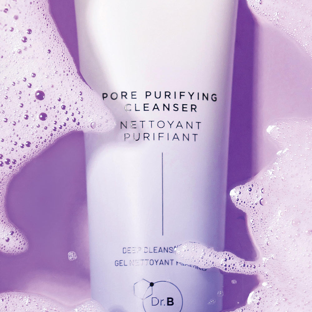 Dr Brandt Pores No More cleanser ingredients: salicylic acid and tea tree oil in action