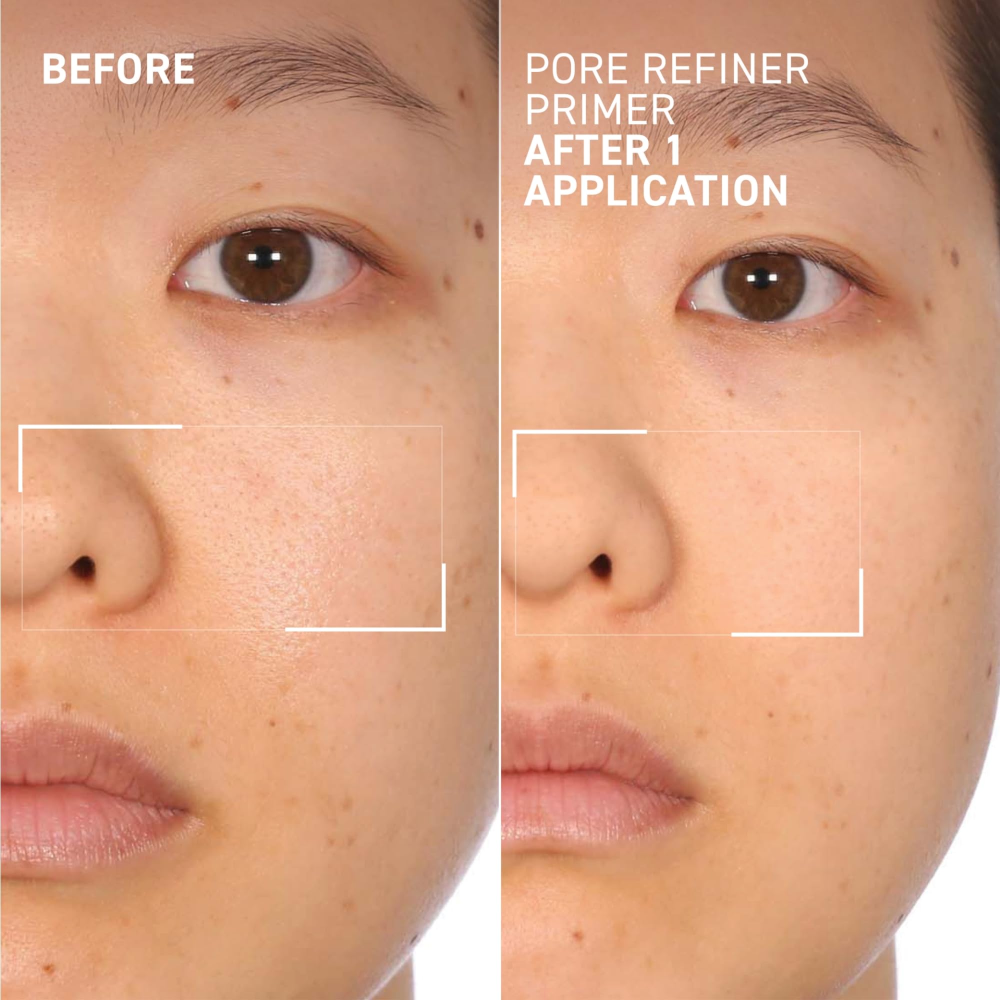 Oil-absorbing action helps reduce mid-day shine with Dr. Brandt Primer.