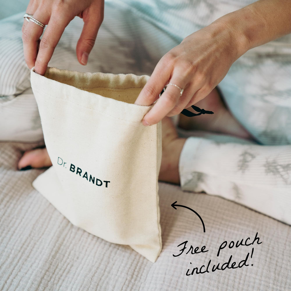 Dr Brandt Travel Pouch keeps skincare on the go