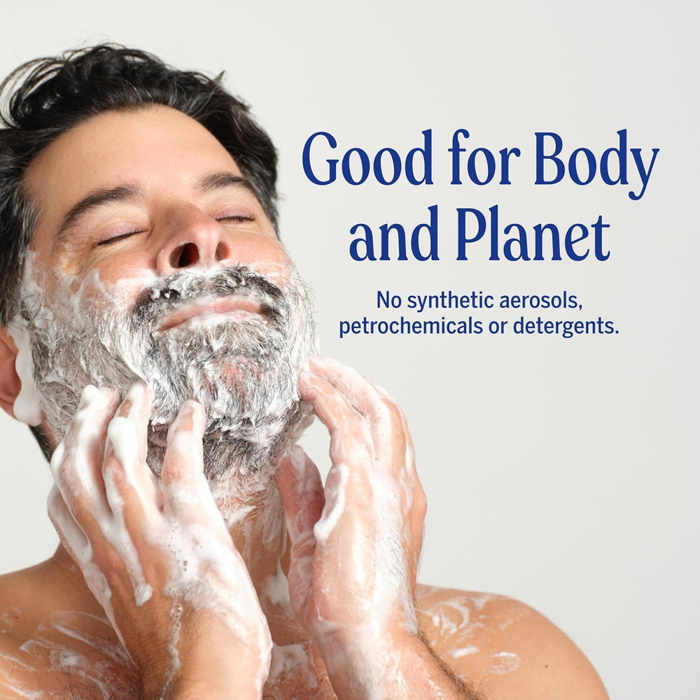 Fair trade palm kernel oil used in Dr. Bronner's shaving soap for rich lather