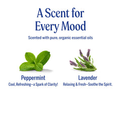 Pouring Dr. Bronner's Organic Hair Crème to emphasize lavender coconut aroma.